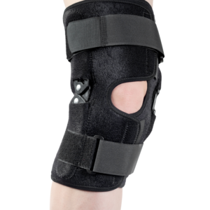 NEOPRENE KNEE BRACE WITH HINGED STAYS