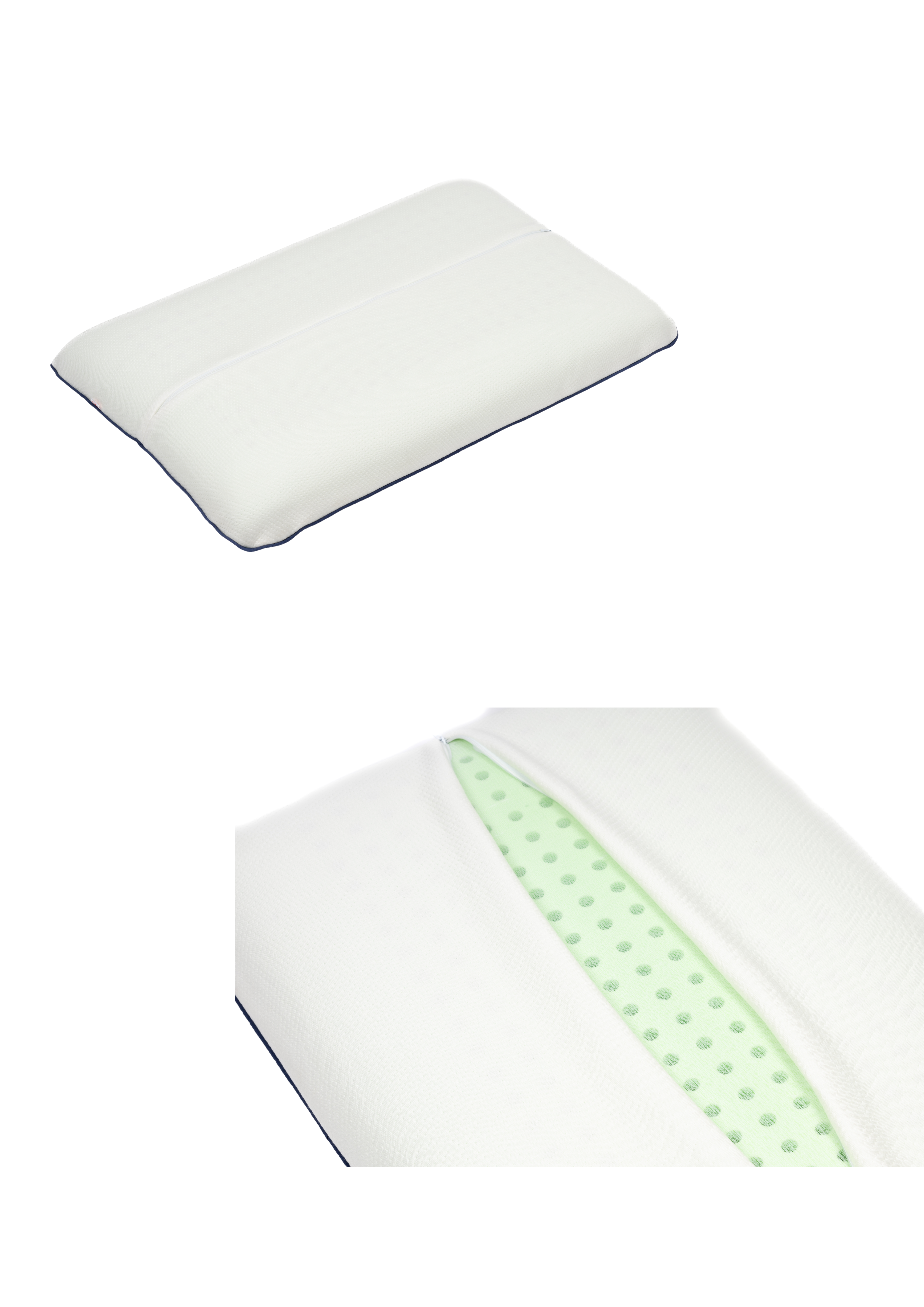 MEMORY FOAM ORTHOPEDIC PILLOW WITH CASTOR OIL