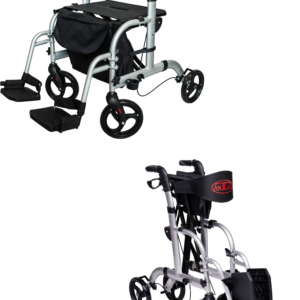 Aluminum Four-wheeled walker AT51005