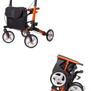 Aluminum four-wheeled ROLLATOR – AT51006