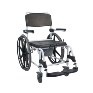 SHOWER CHAIR & COMMODE WITH LARGE REAR WHEELS - MOBILEX