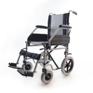 Folding Transport Steel Wheelchair