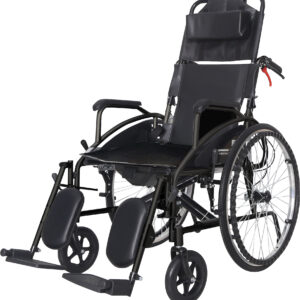 Reclining Steel Wheelchair